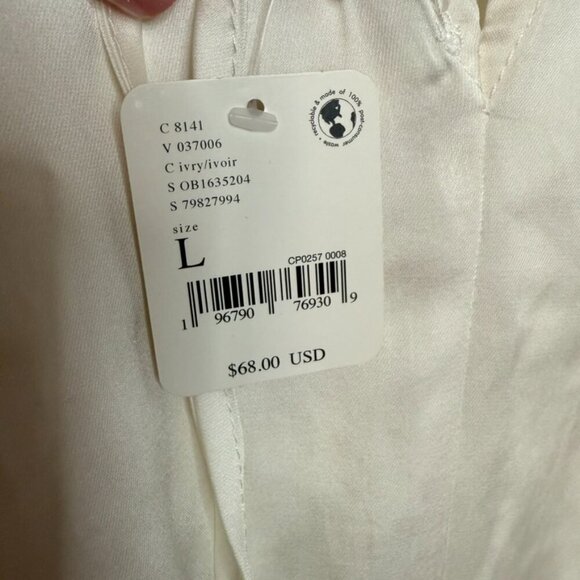 Free People Intimately D8 Night Bodysuit Women L Evening Cream/Lilac Lace NWT - Picture 4 of 10